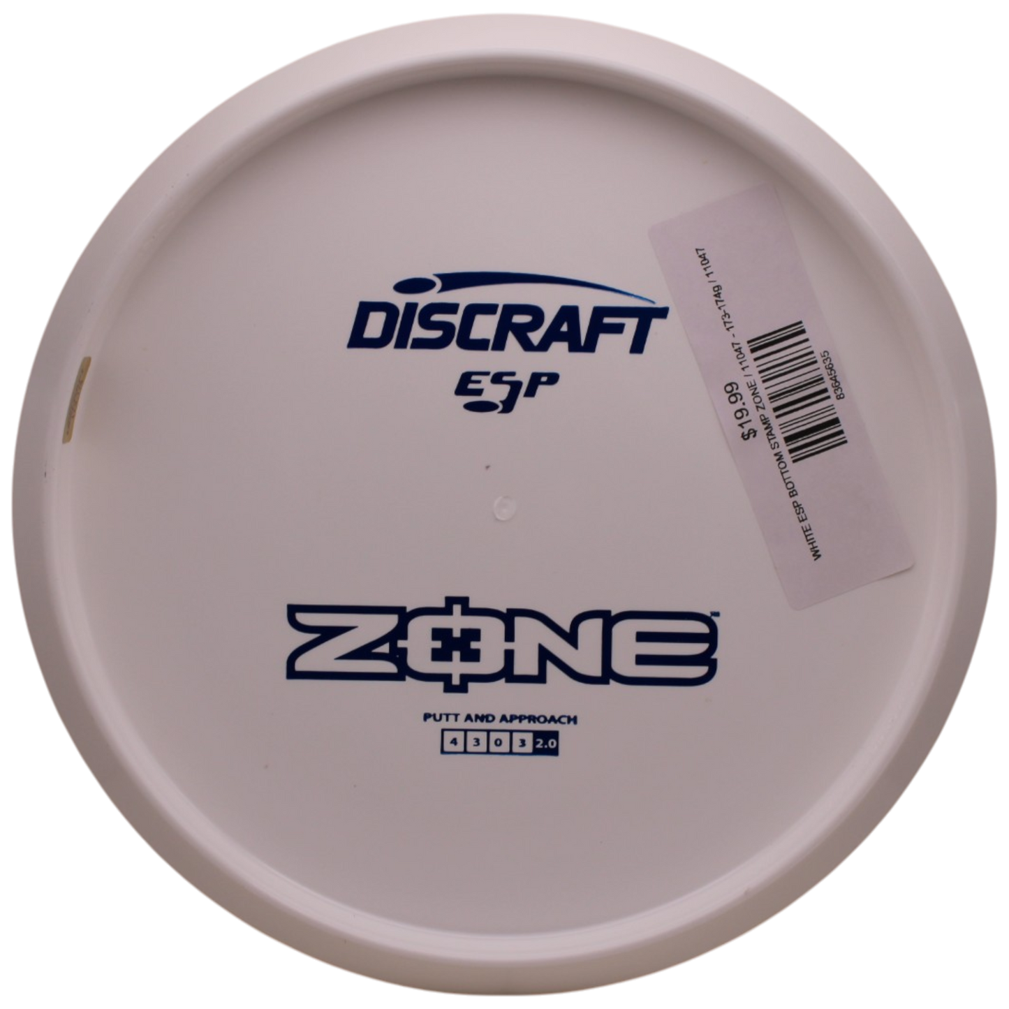 WHITE ESP BOTTOM STAMP ZONE
