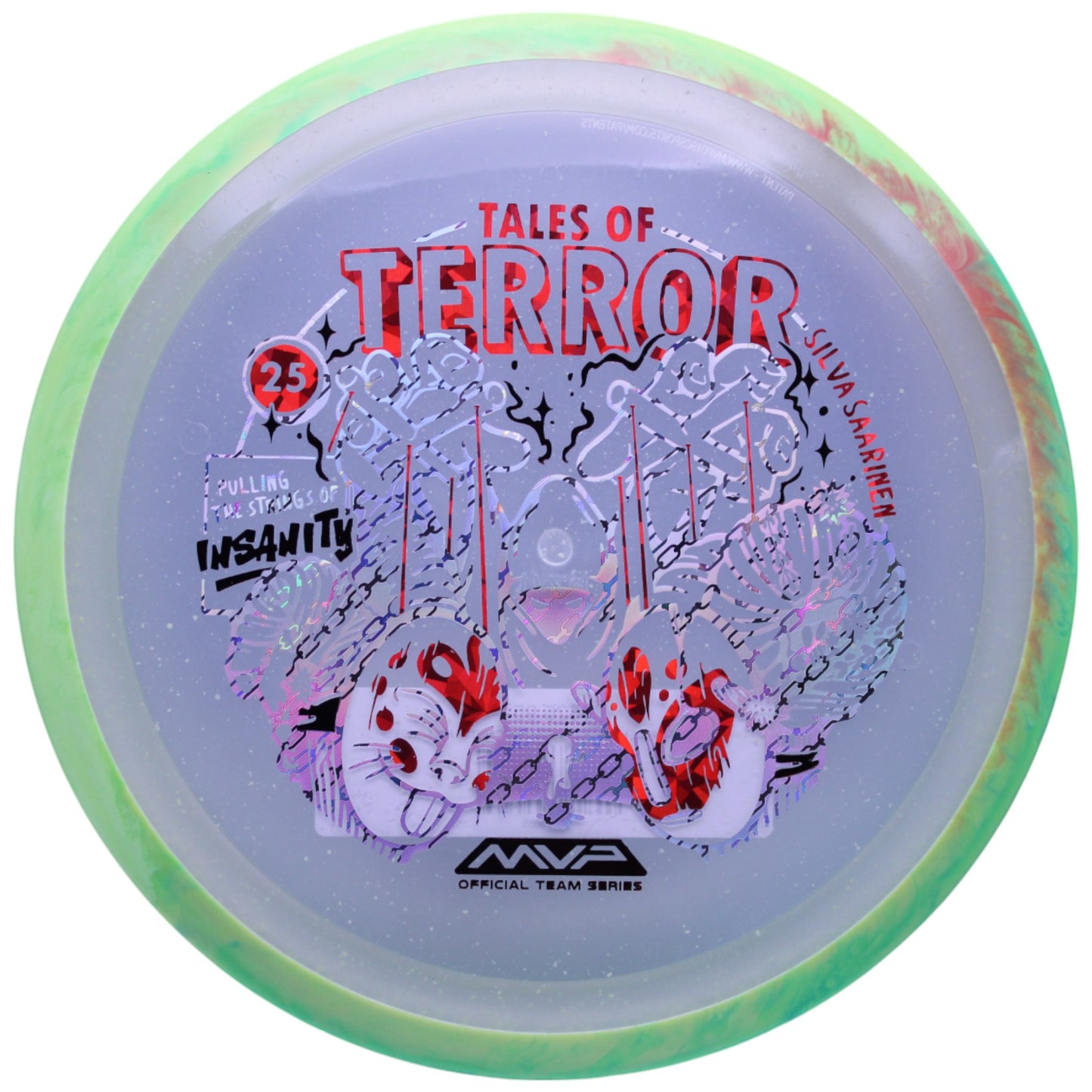 SILVA SAARINEN PARTICLE PROTON INSANITY - HALLOWEEN EDITION/HOLO CHAINS