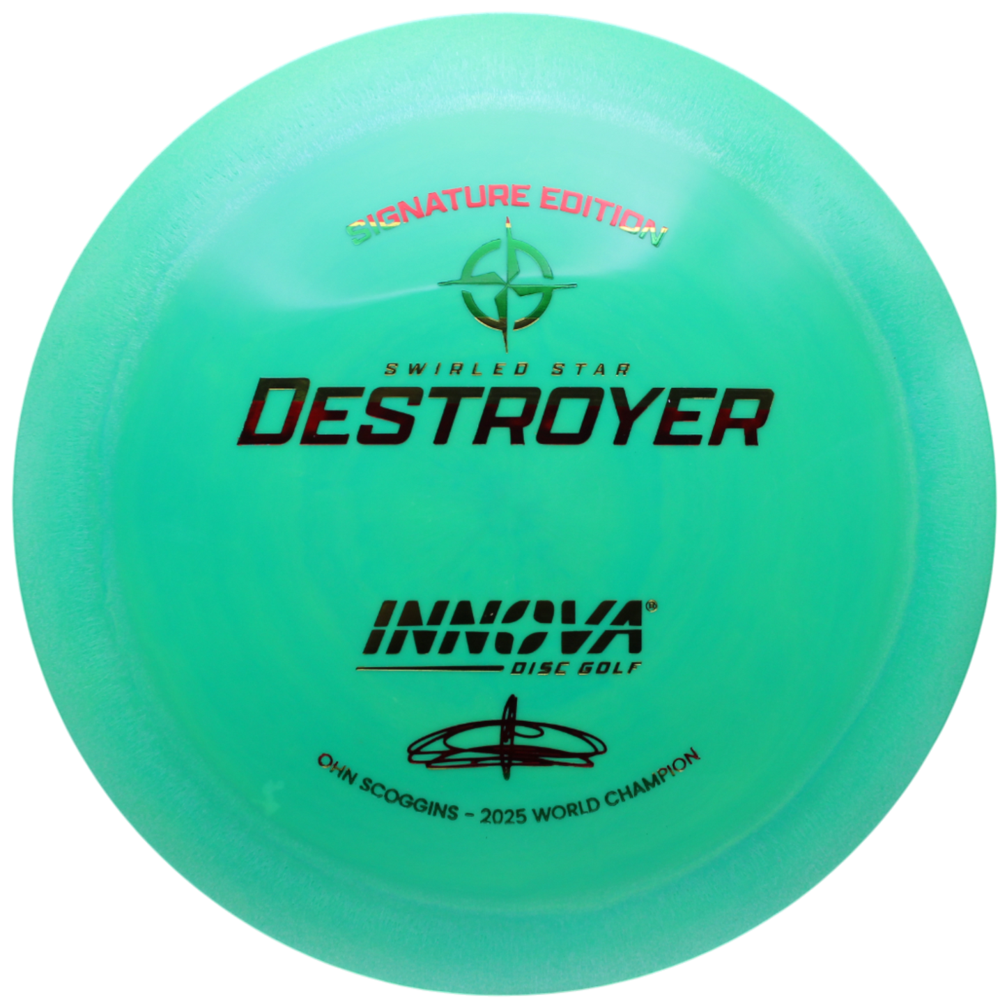 OHN SCOGGINS SWIRLED STAR DESTROYER