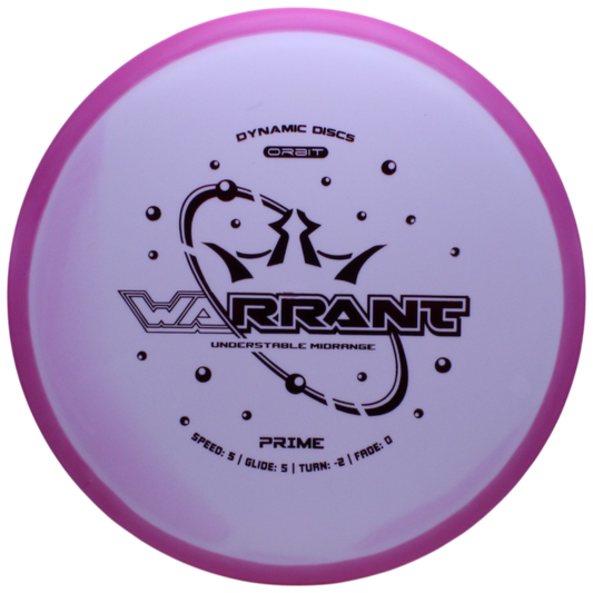 PRIME ORBIT WARRANT