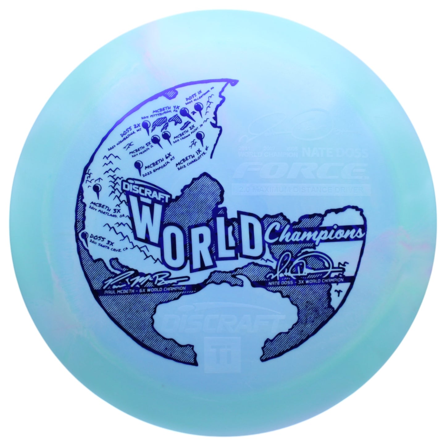 FORCE - TI PAUL MCBETH/NATE DOSS WORLD CHAMPIONS