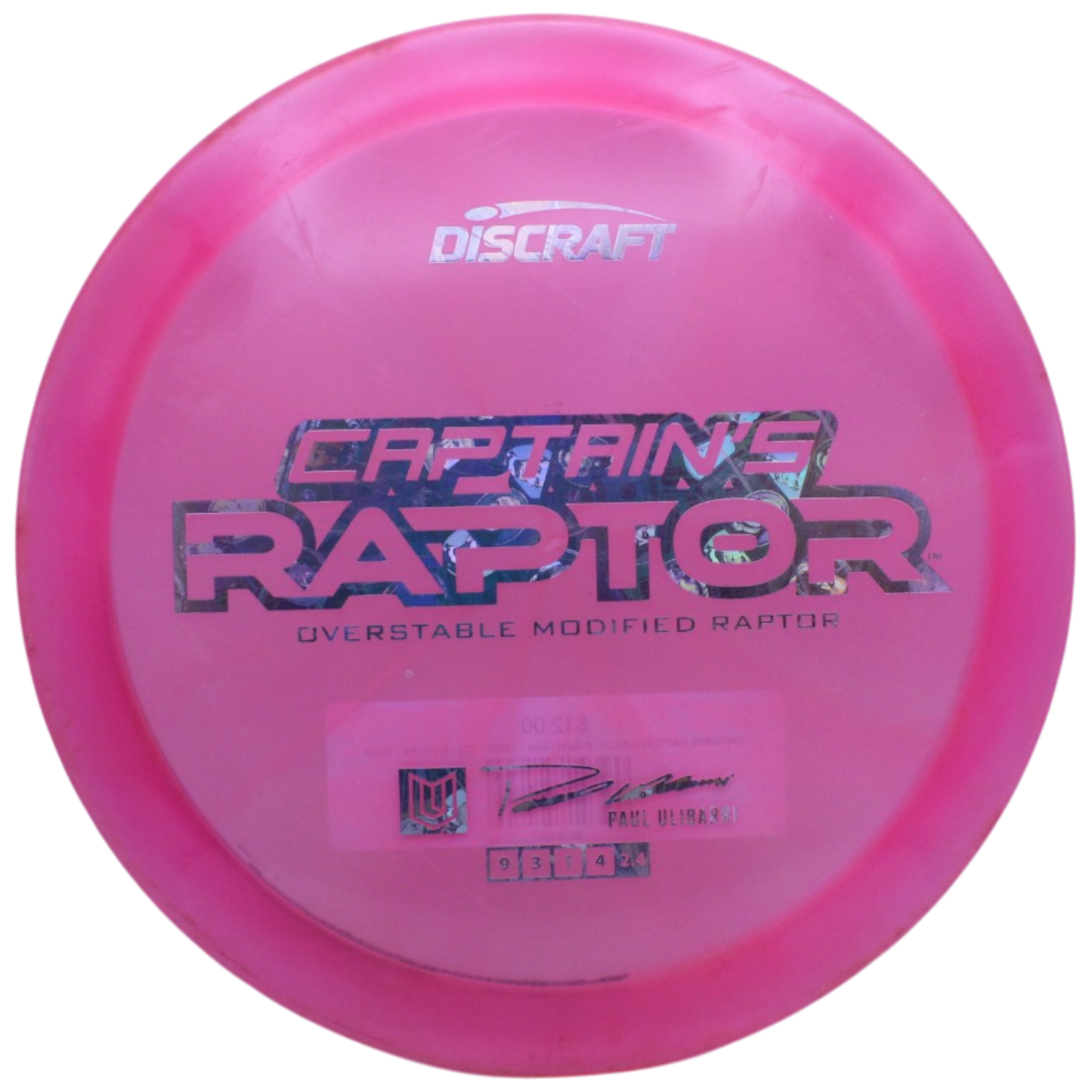 CAPTAIN'S RAPTOR (USED)