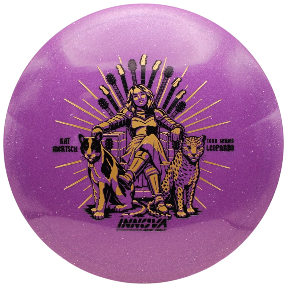 KAT MERTSCH METAL FLAKE STAR LEOPARD3 (TOUR SERIES)