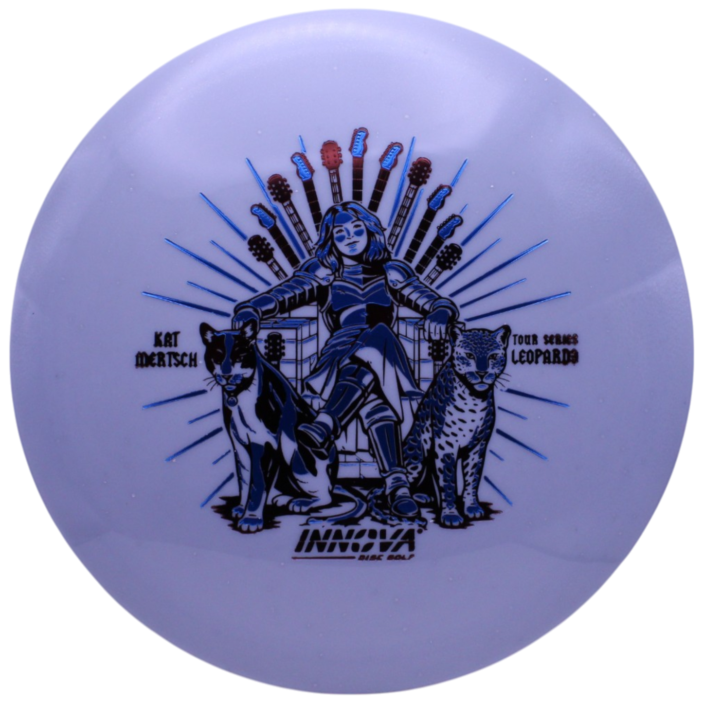 KAT MERTSCH METAL FLAKE STAR LEOPARD3 (TOUR SERIES)