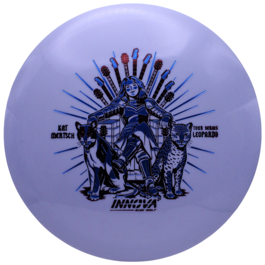 KAT MERTSCH METAL FLAKE STAR LEOPARD3 (TOUR SERIES)