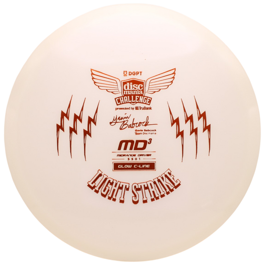 GAVIN BABCOCK GLOW C-LINE MD3 LIGHT STRIKE (DISCMANIA CHALLENGE FUNDRAISER)