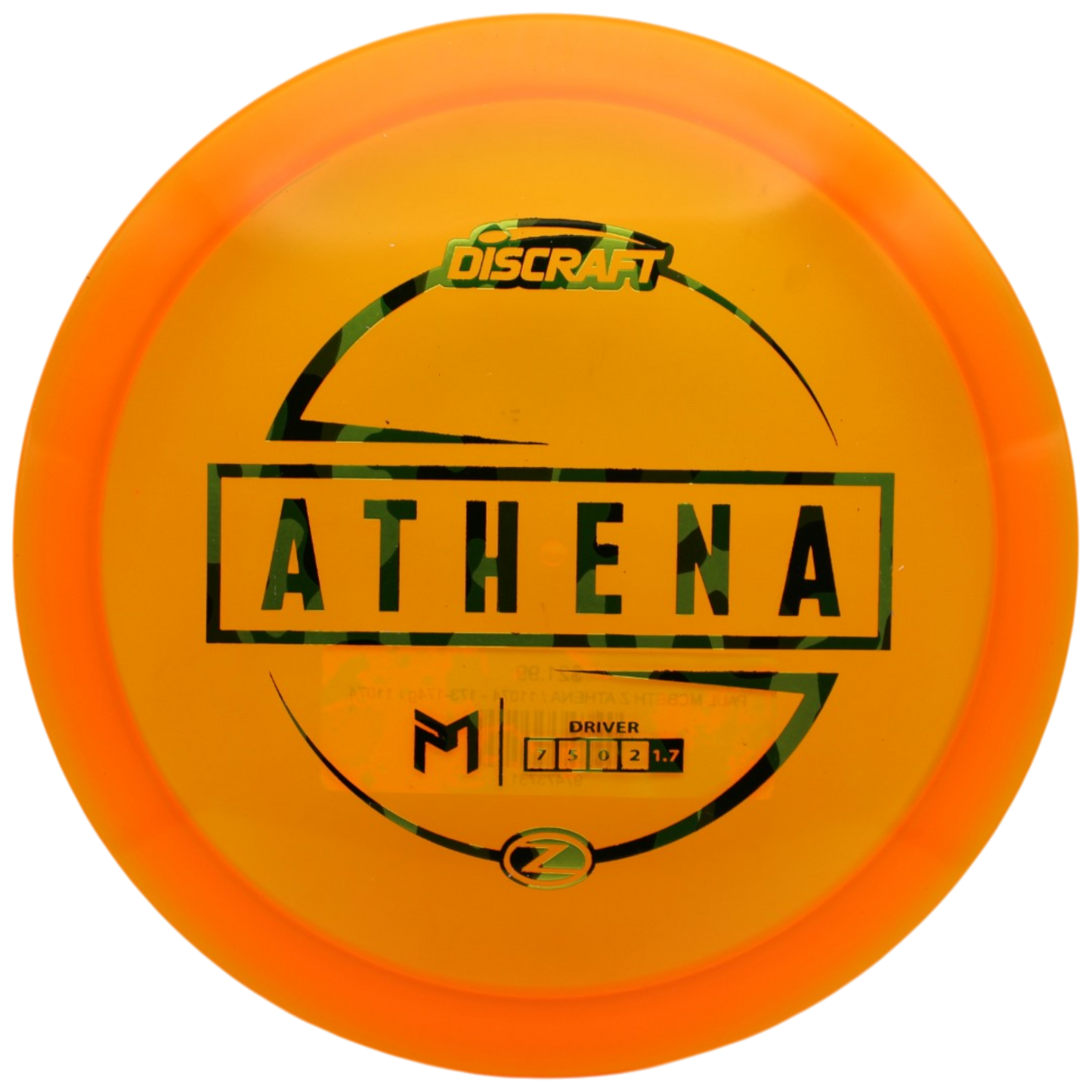 PAUL MCBETH Z ATHENA