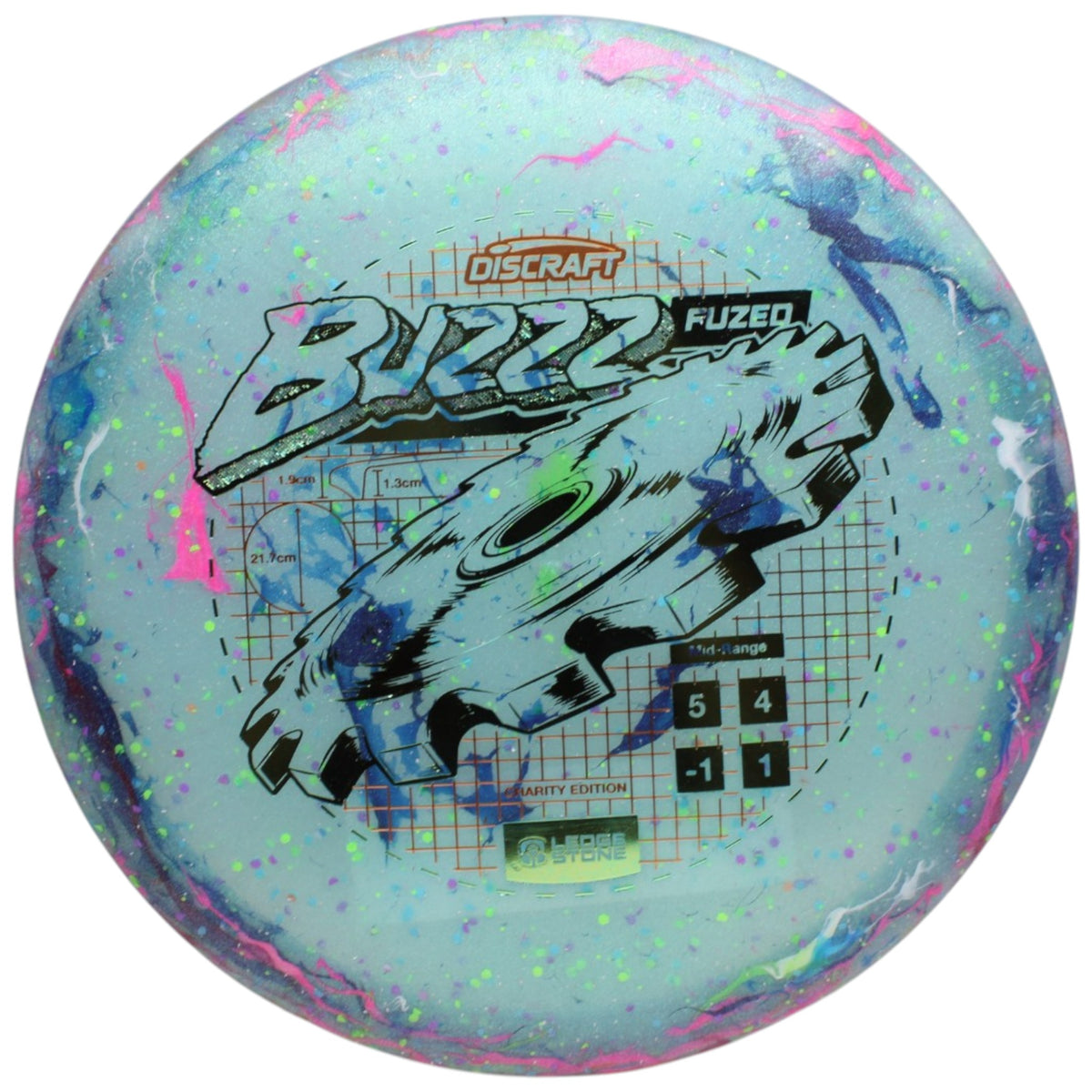 CHARITY "KITCHEN SINK" FUZED BUZZZ W/ SOLID ESP RIM