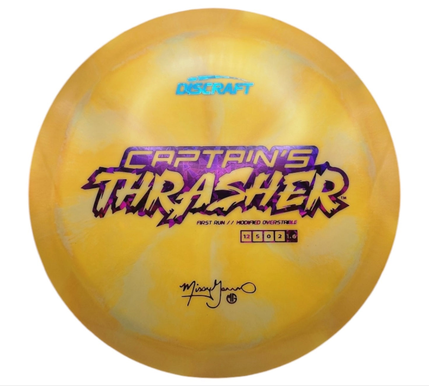 FIRST RUN CAPTAIN'S THRASHER