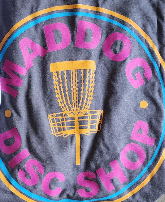 Maddog Disc Shop Shirt - Front Logo Only