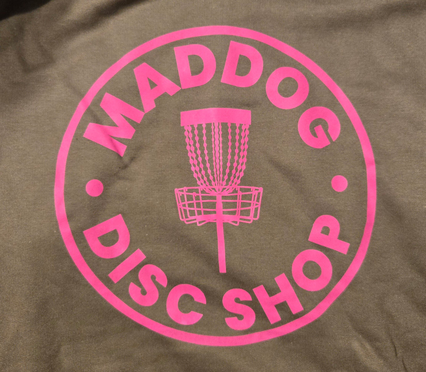 MADDOG DISC SHOP FLEECE PULLOVER HOODED SWEATSHIRT