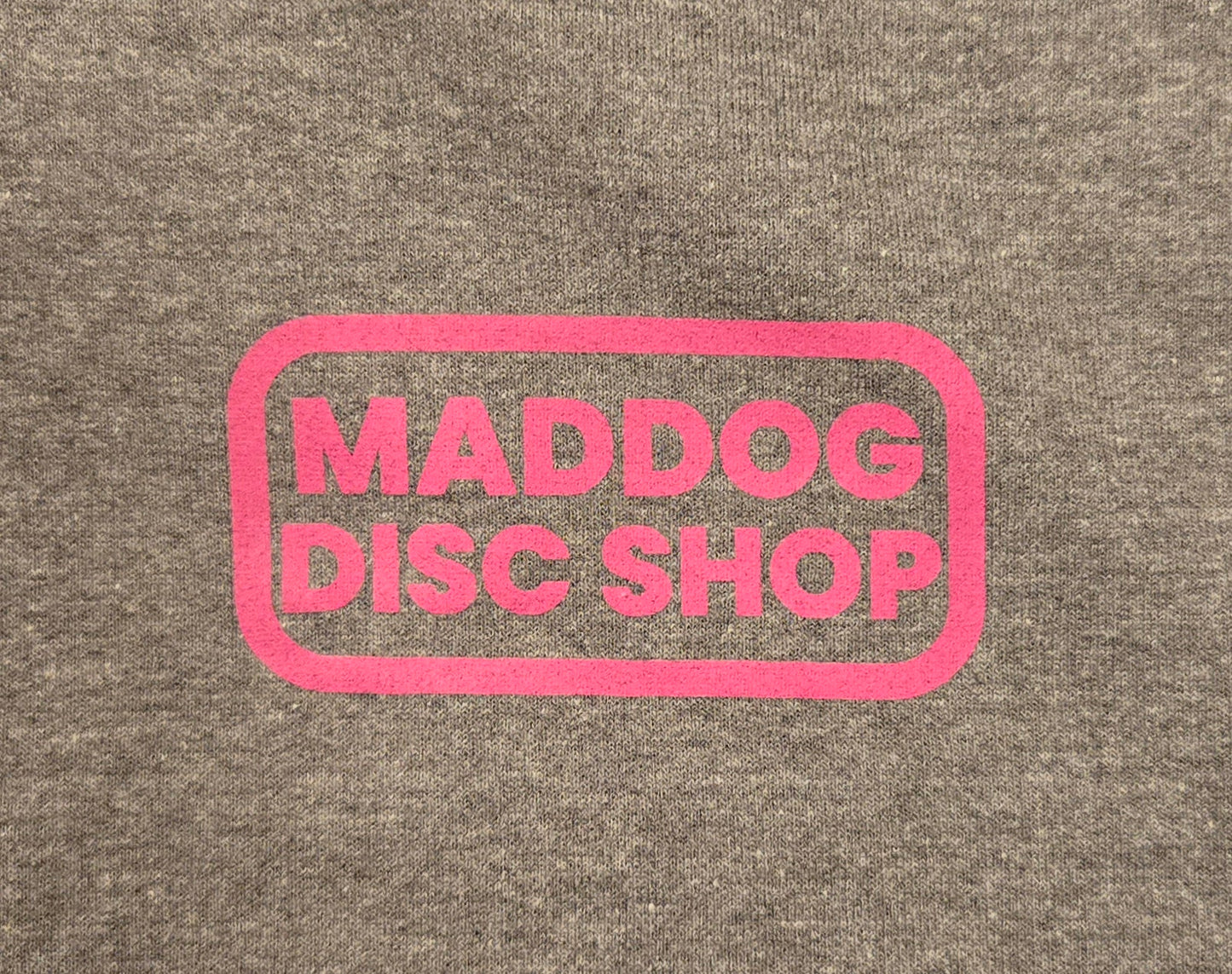 MADDOG DISC SHOP FLEECE PULLOVER HOODED SWEATSHIRT