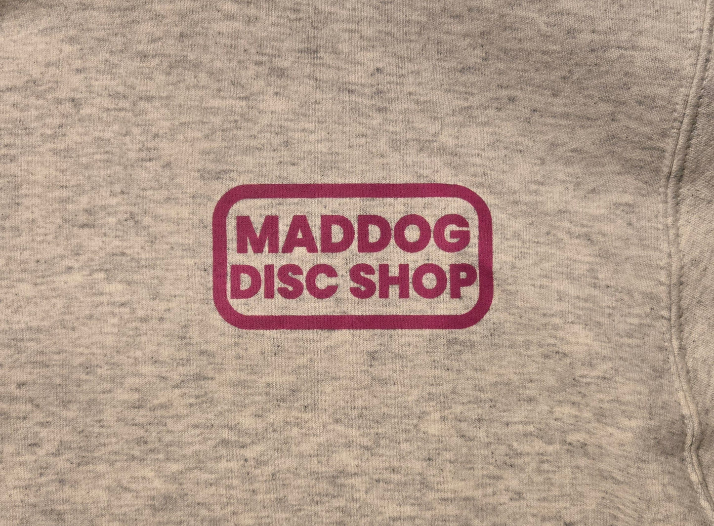 MADDOG DISC SHOP FLEECE PULLOVER HOODED SWEATSHIRT