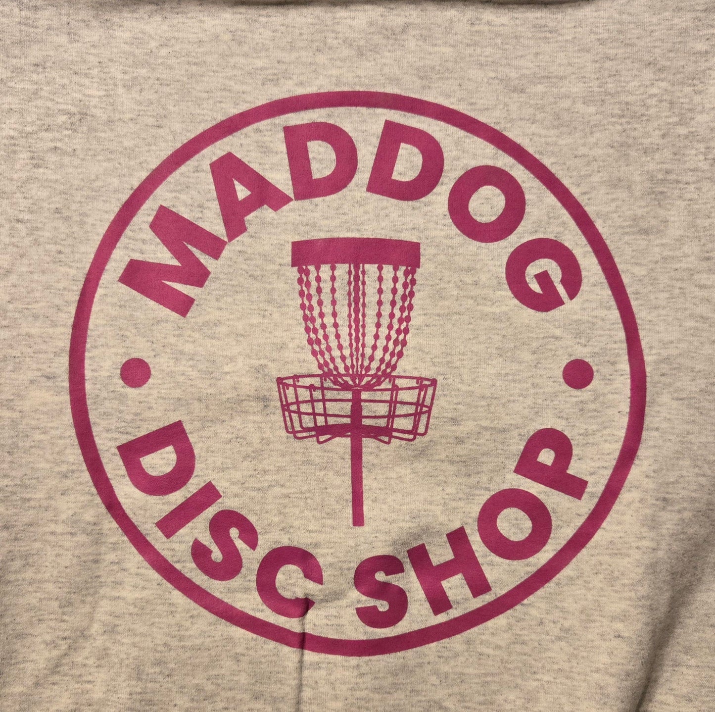 MADDOG DISC SHOP FLEECE PULLOVER HOODED SWEATSHIRT