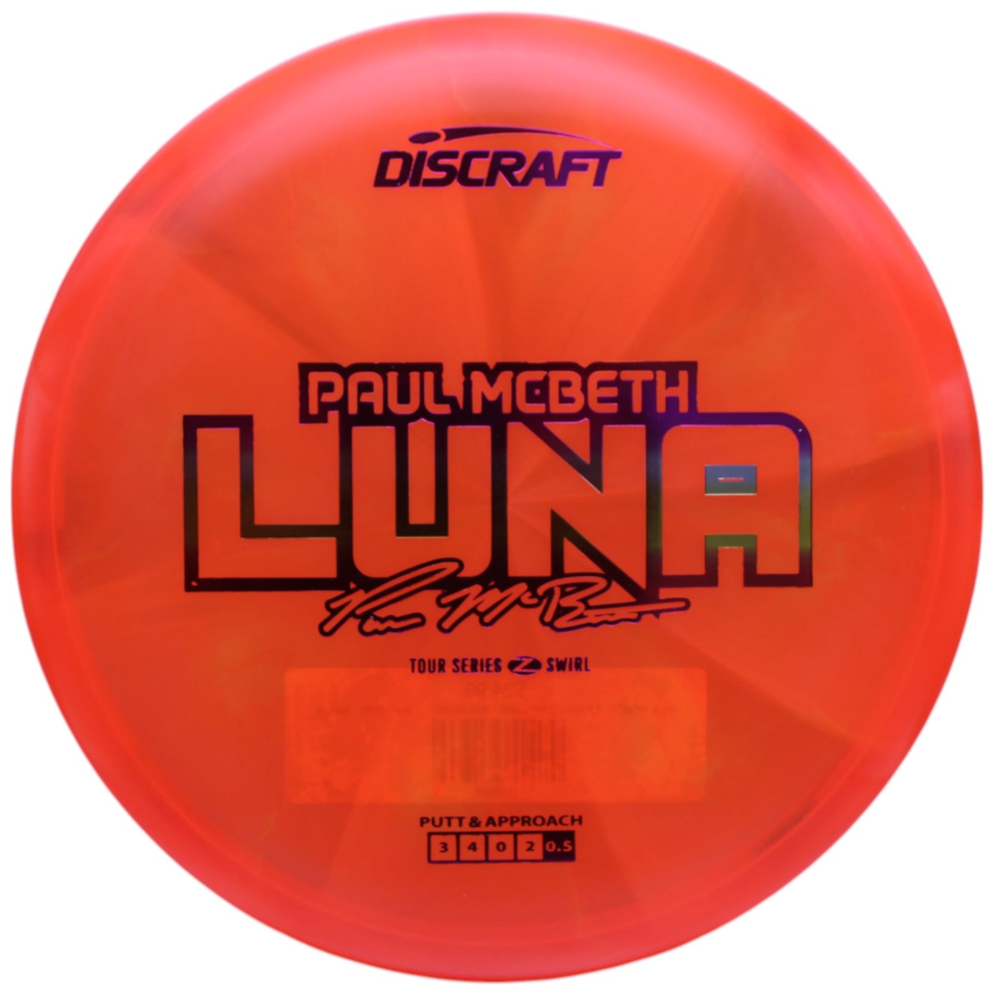 PAUL MCBETH Z SWIRL LUNA - 2025 TOUR SERIES