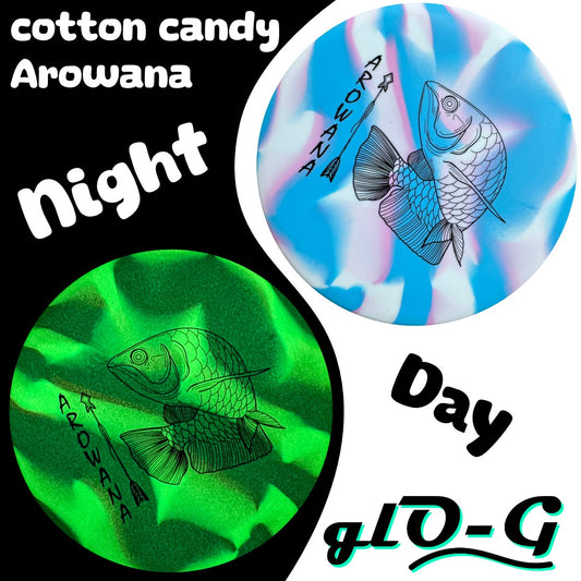 GLO-G COTTON CANDY AROWANA
