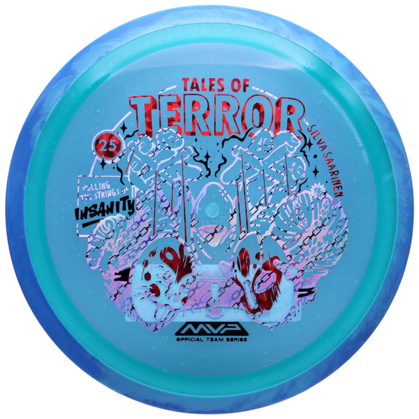 SILVA SAARINEN PARTICLE PROTON INSANITY - HALLOWEEN EDITION/HOLO CHAINS