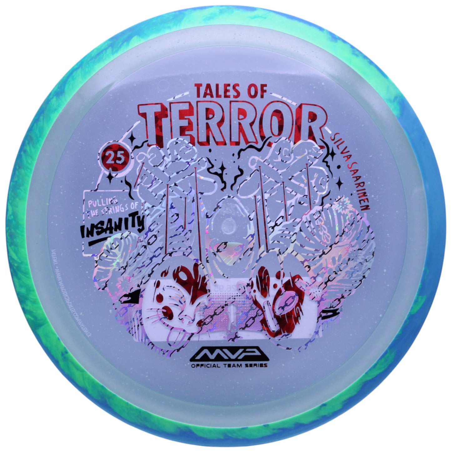 SILVA SAARINEN PARTICLE PROTON INSANITY - HALLOWEEN EDITION/HOLO CHAINS