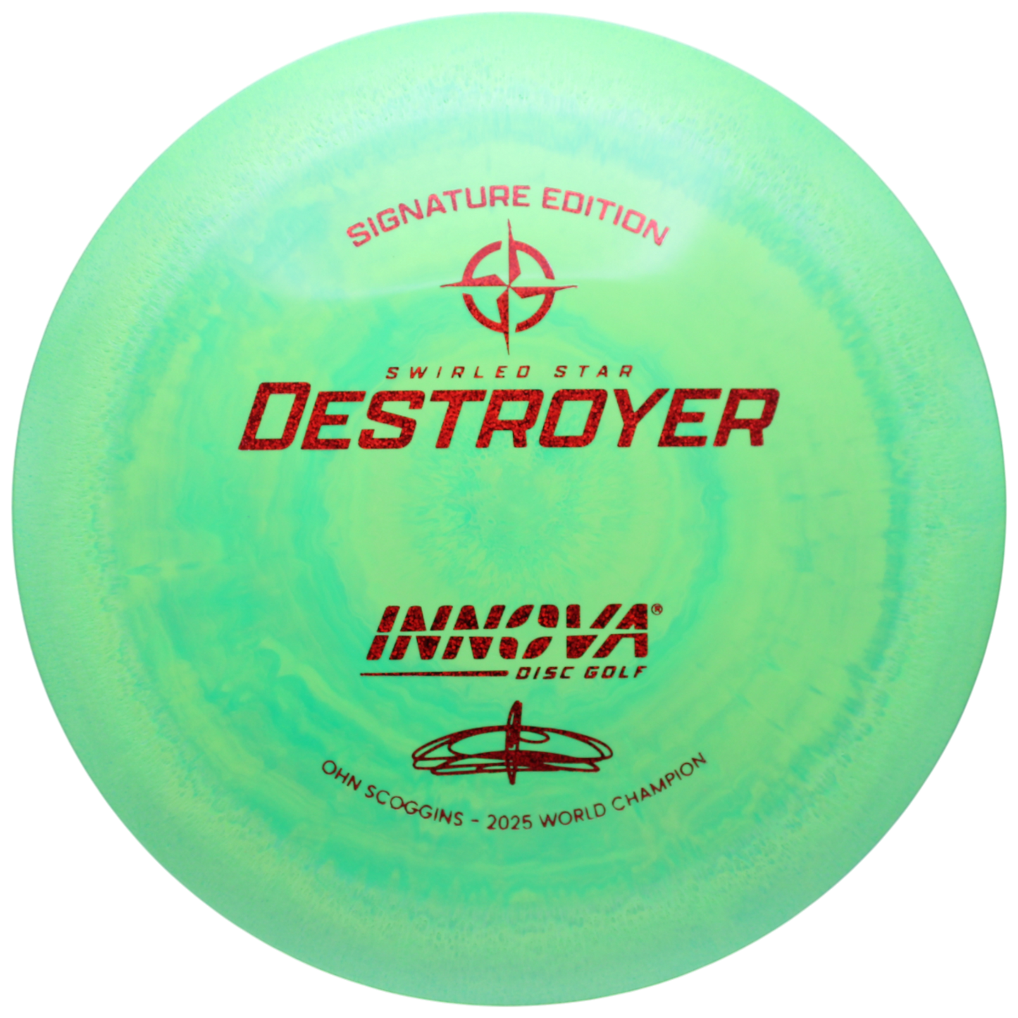 OHN SCOGGINS SWIRLED STAR DESTROYER