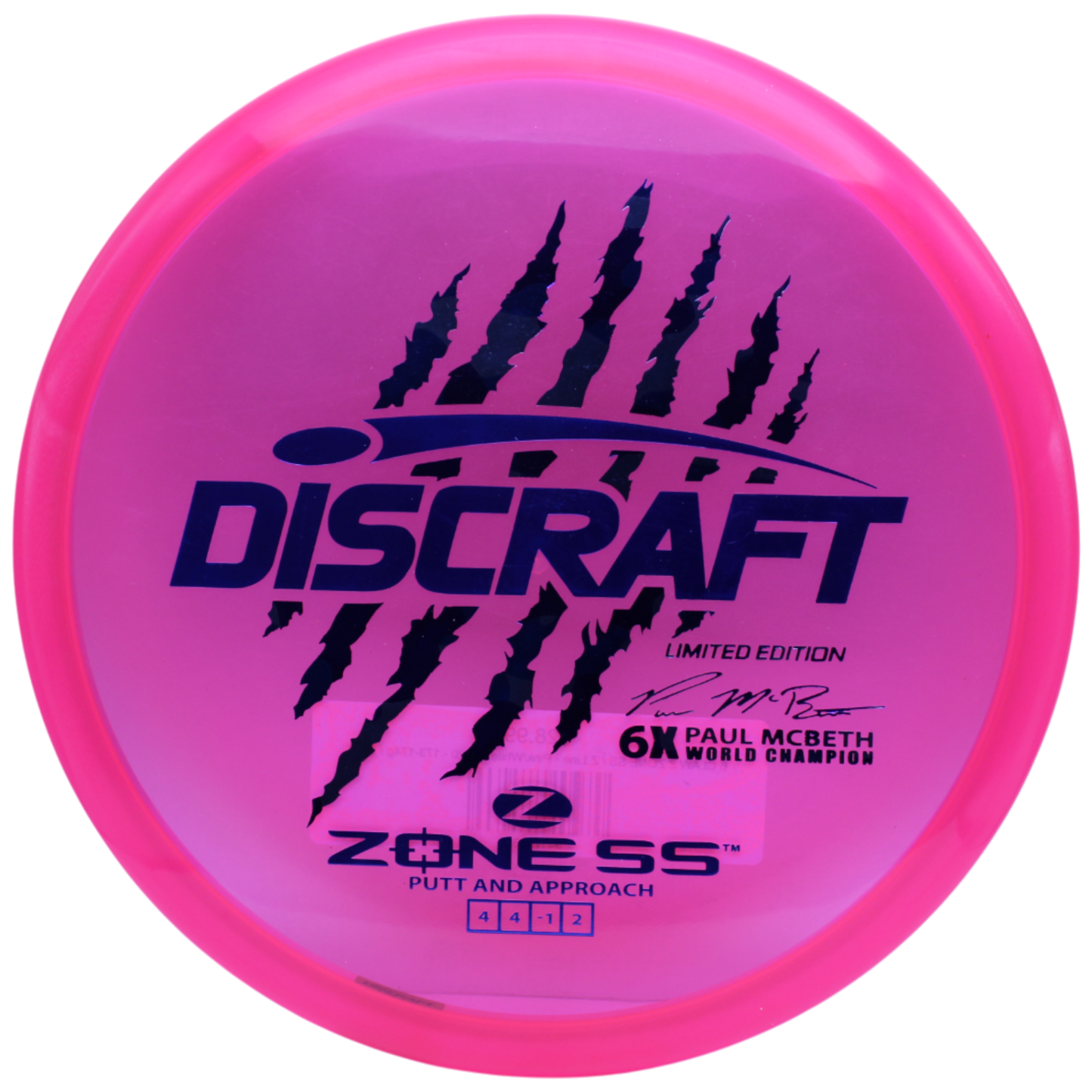 6 CLAW Z ZONE SS – Maddog Disc Shop