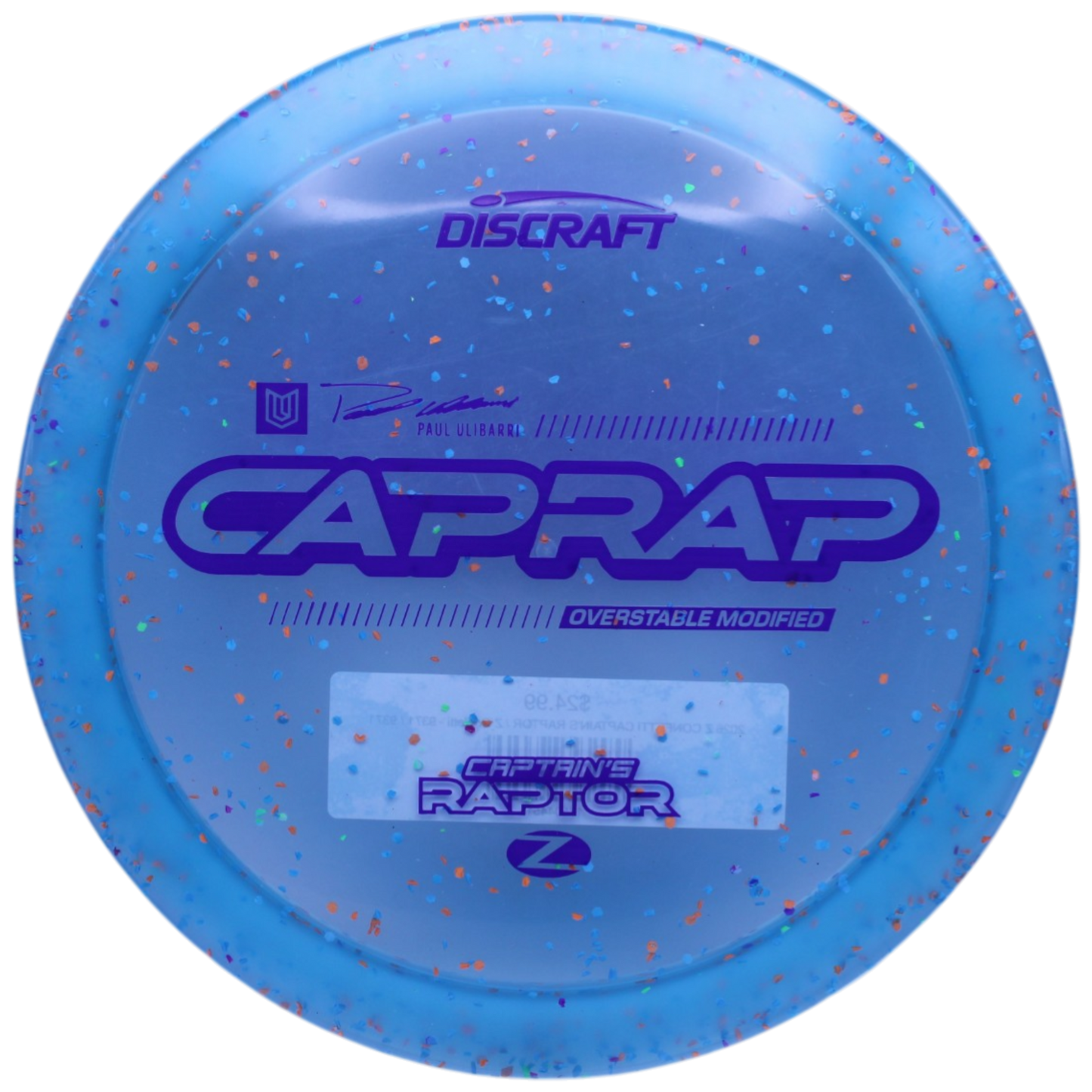 2026 Z CONFETTI CAPTAIN'S RAPTOR