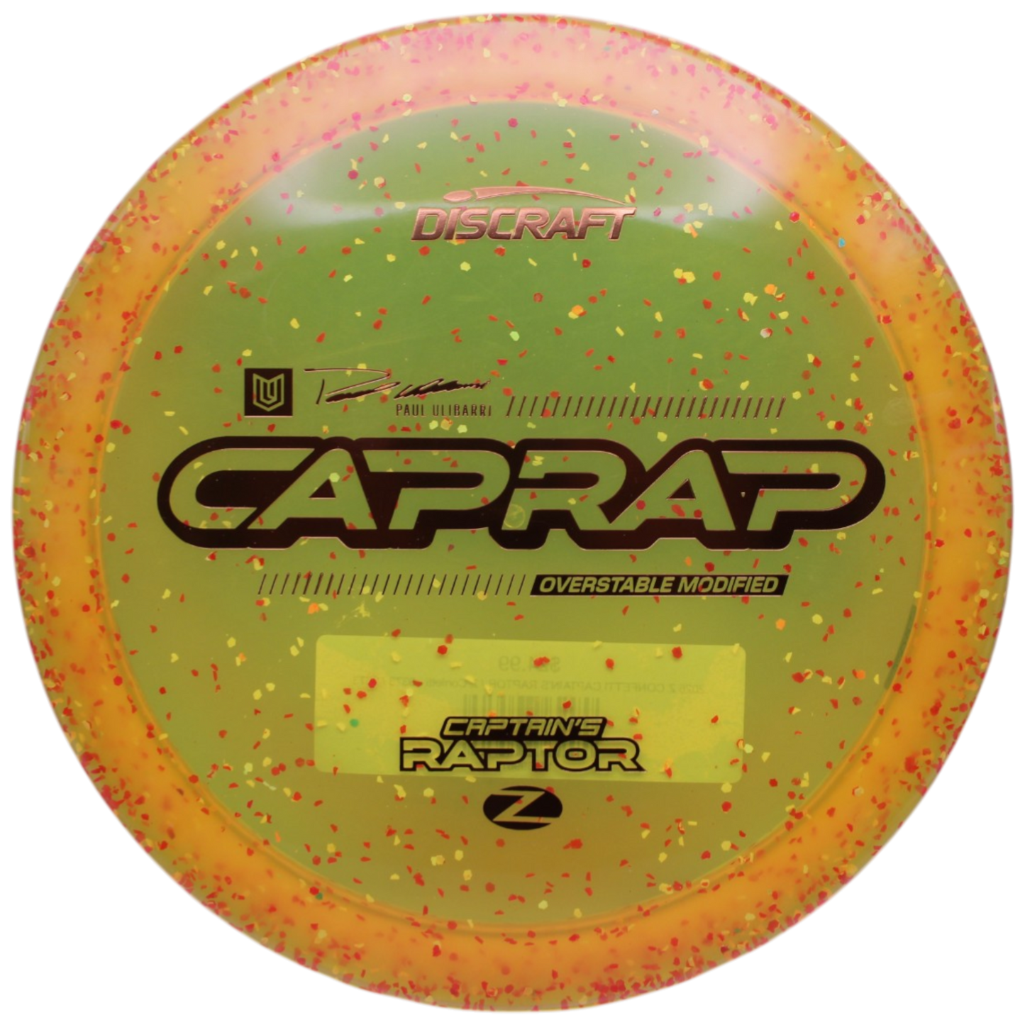 2026 Z CONFETTI CAPTAIN'S RAPTOR