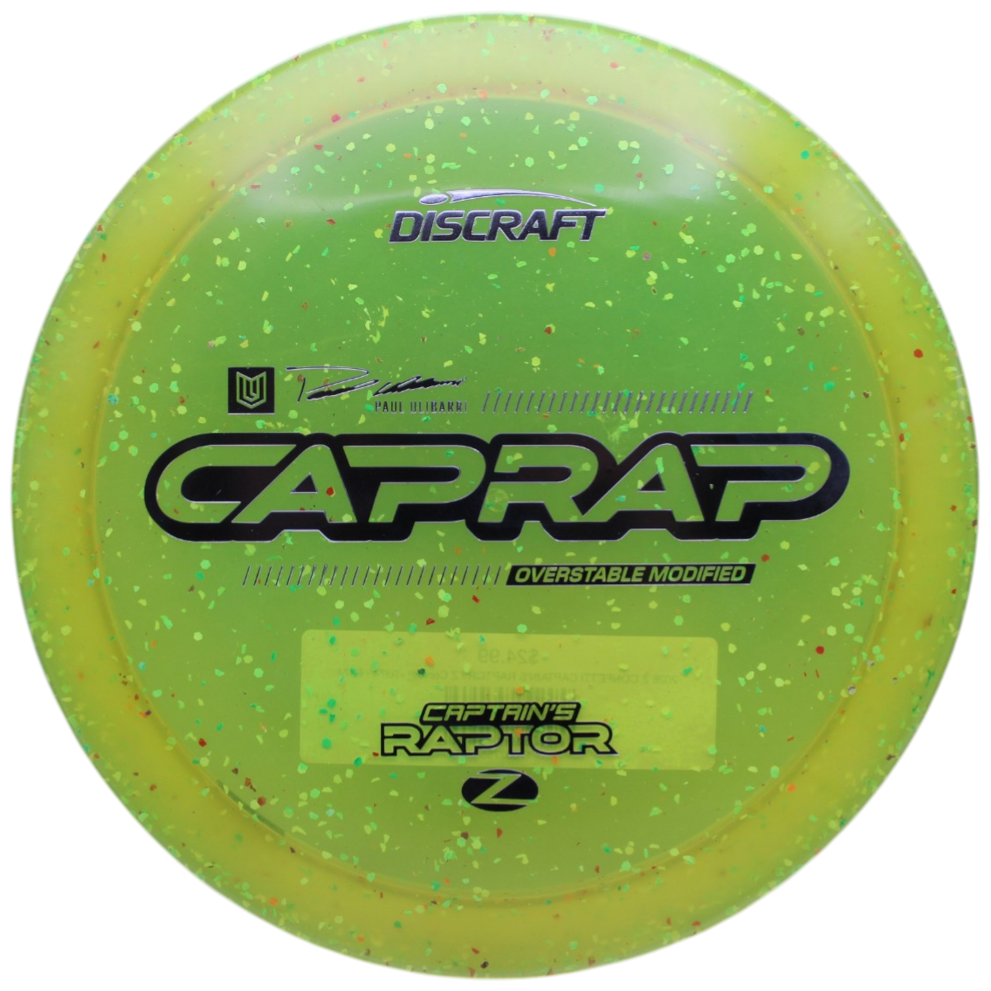 2026 Z CONFETTI CAPTAIN'S RAPTOR