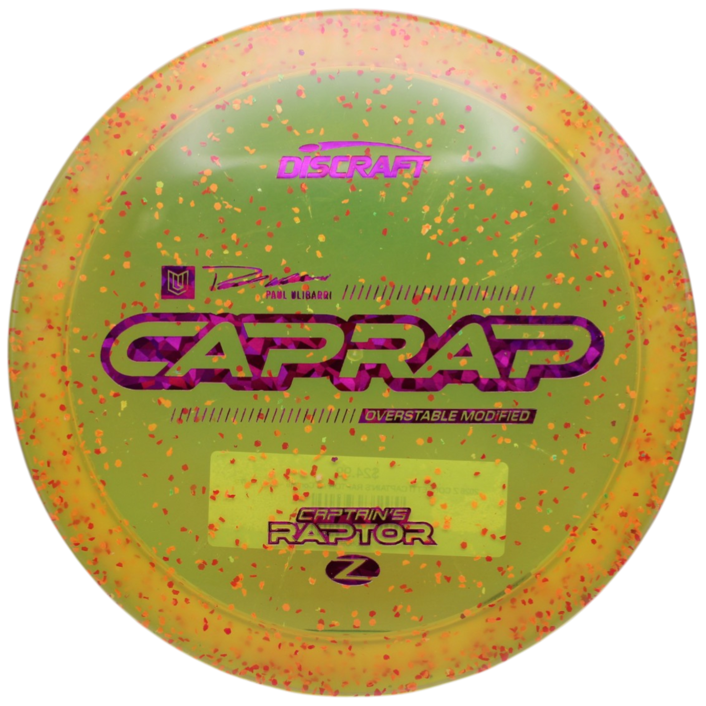 2026 Z CONFETTI CAPTAIN'S RAPTOR