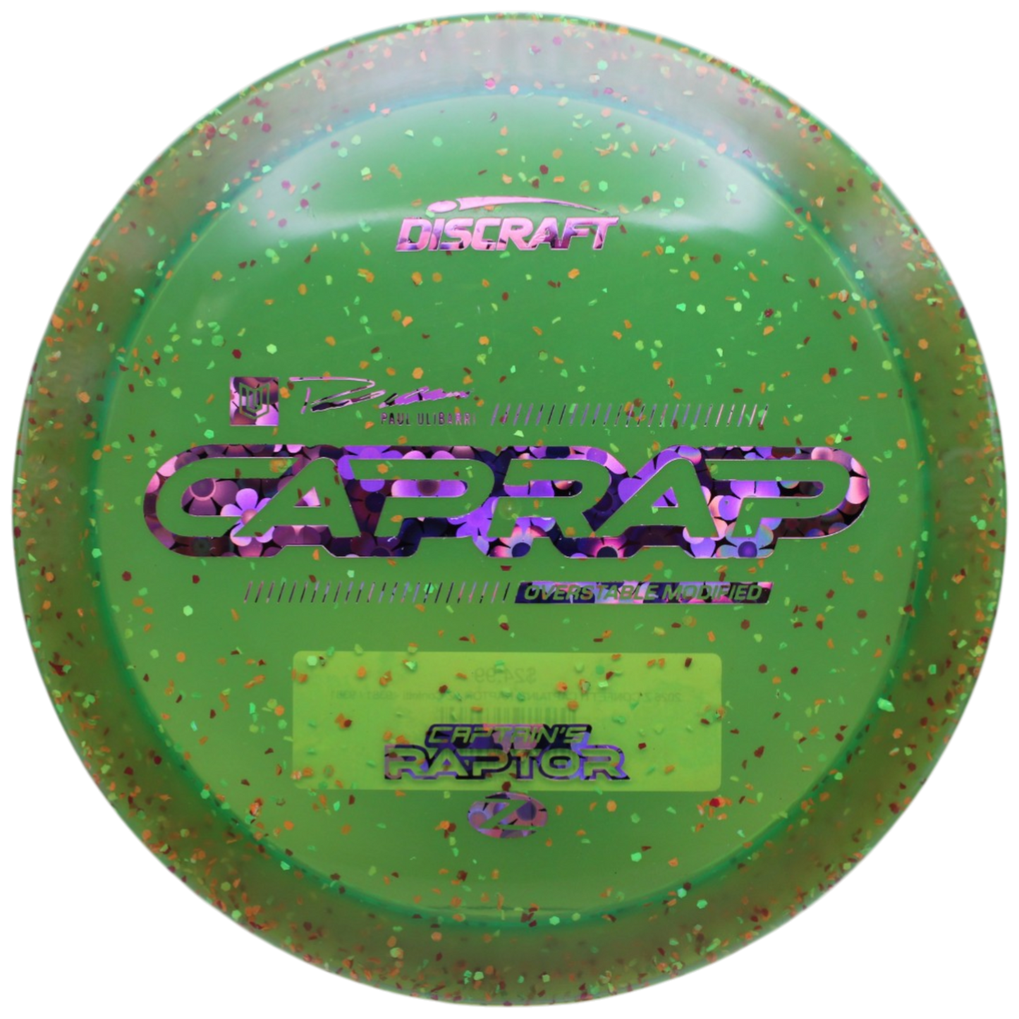 2026 Z CONFETTI CAPTAIN'S RAPTOR