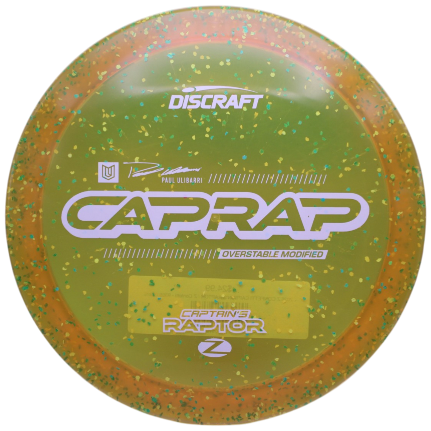 2026 Z CONFETTI CAPTAIN'S RAPTOR