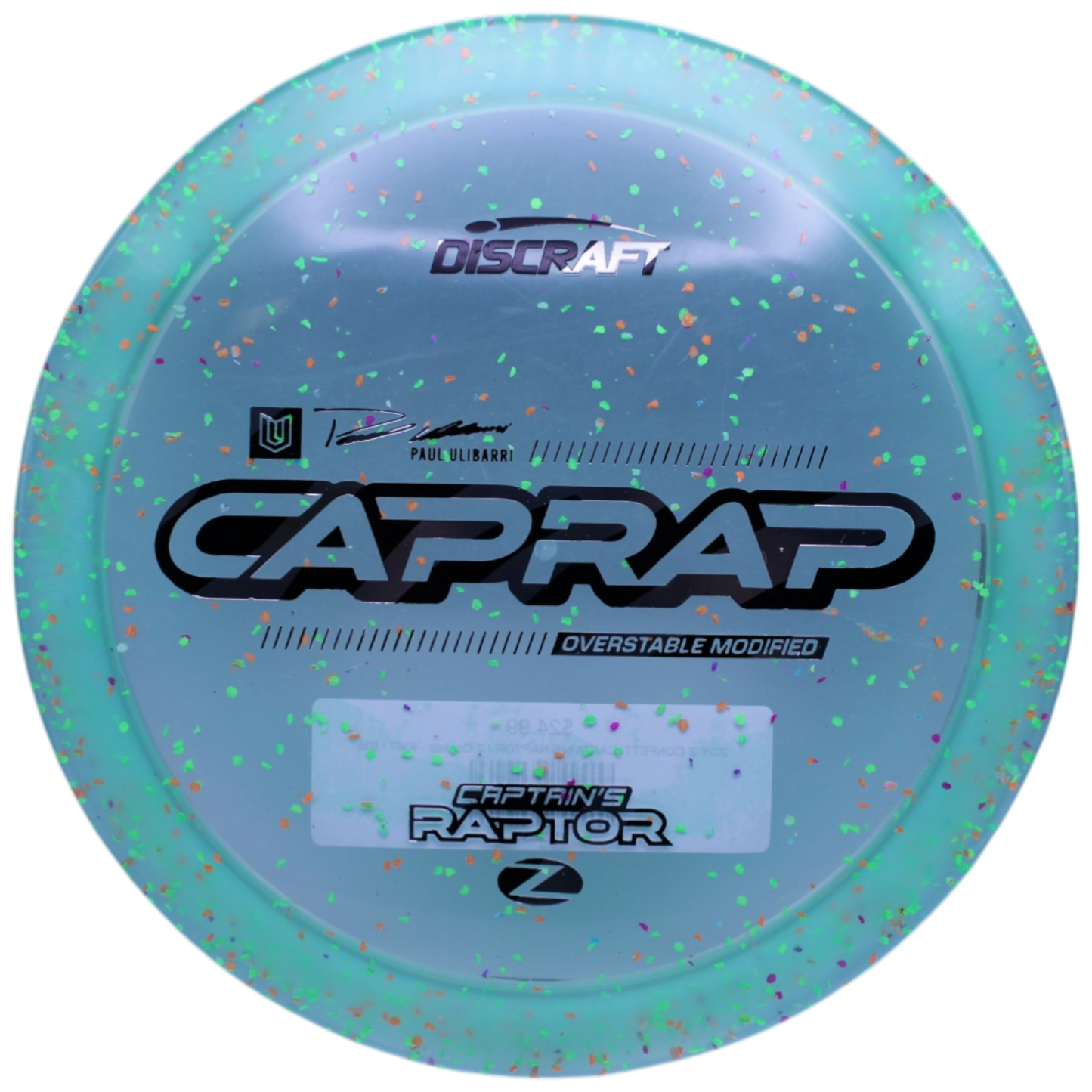 2026 Z CONFETTI CAPTAIN'S RAPTOR