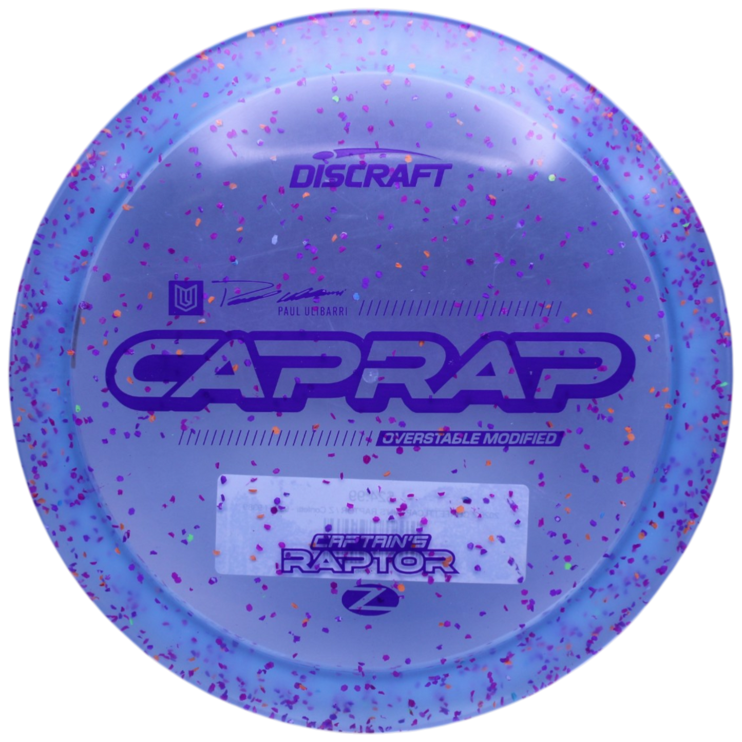 2026 Z CONFETTI CAPTAIN'S RAPTOR