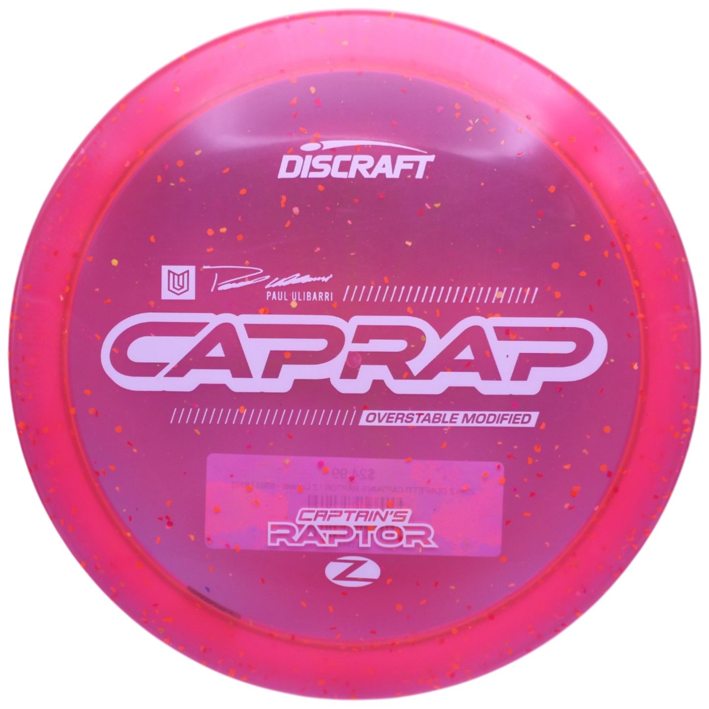 2026 Z CONFETTI CAPTAIN'S RAPTOR