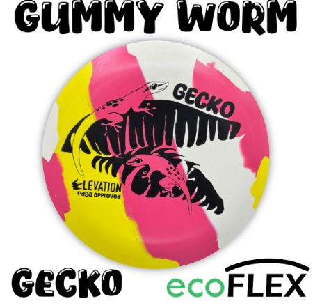 ECOFLEX GUMMY WORM GECKO