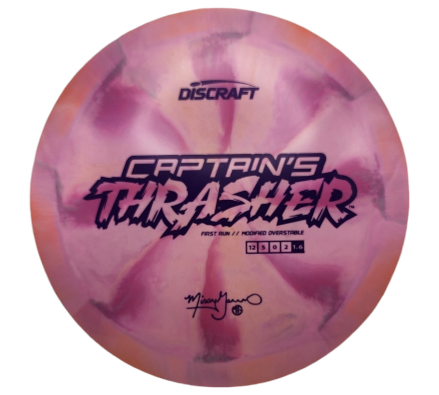 FIRST RUN CAPTAIN'S THRASHER